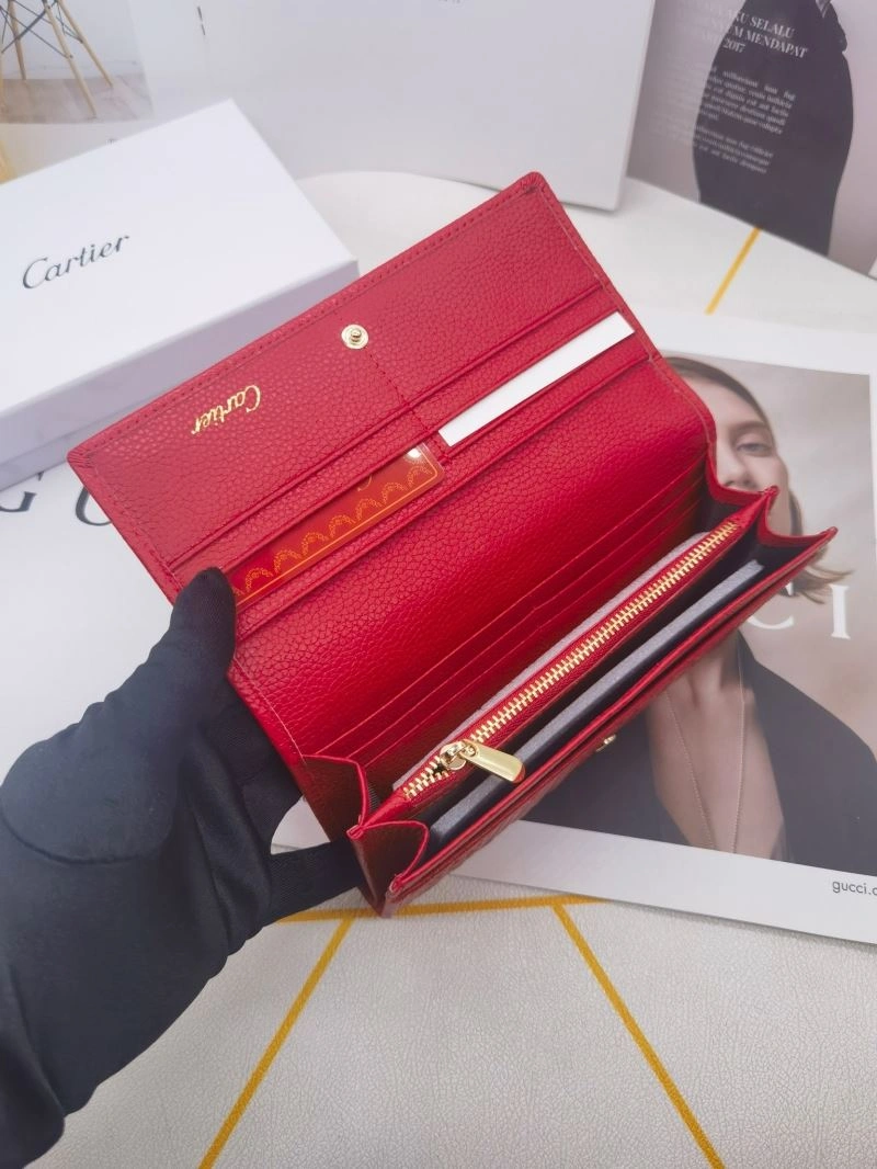 Cartier Wallets Purse Breathable 86540