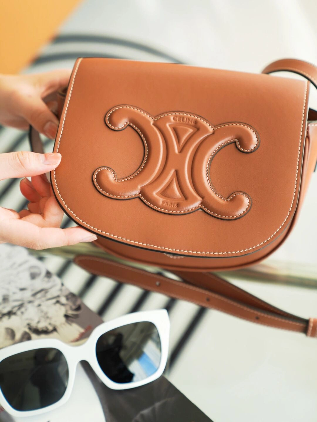SmoothTexture Celine Besace Bags 94684