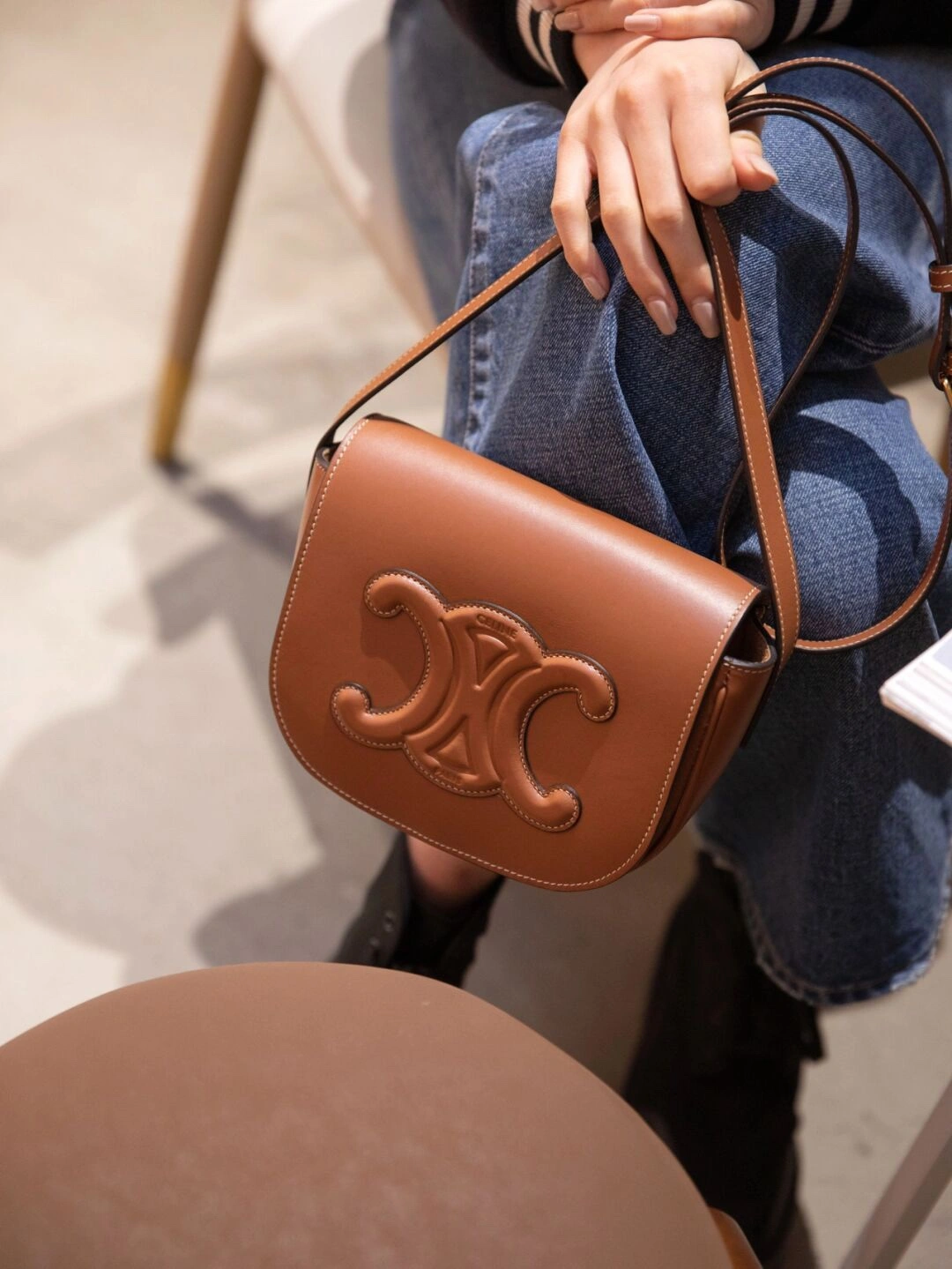 SmoothTexture Celine Besace Bags 94684