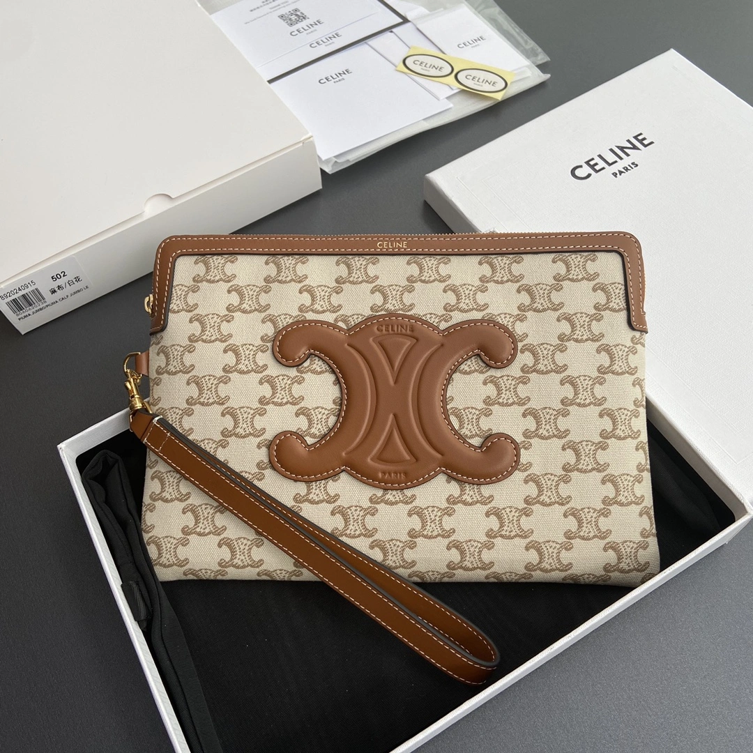 Celine Clutch Bags ZipUp 56772