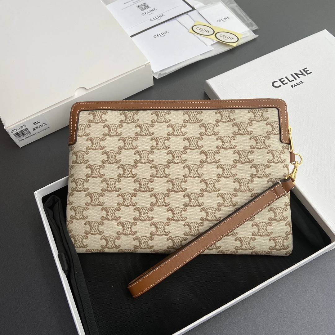 Celine Clutch Bags ZipUp 56772