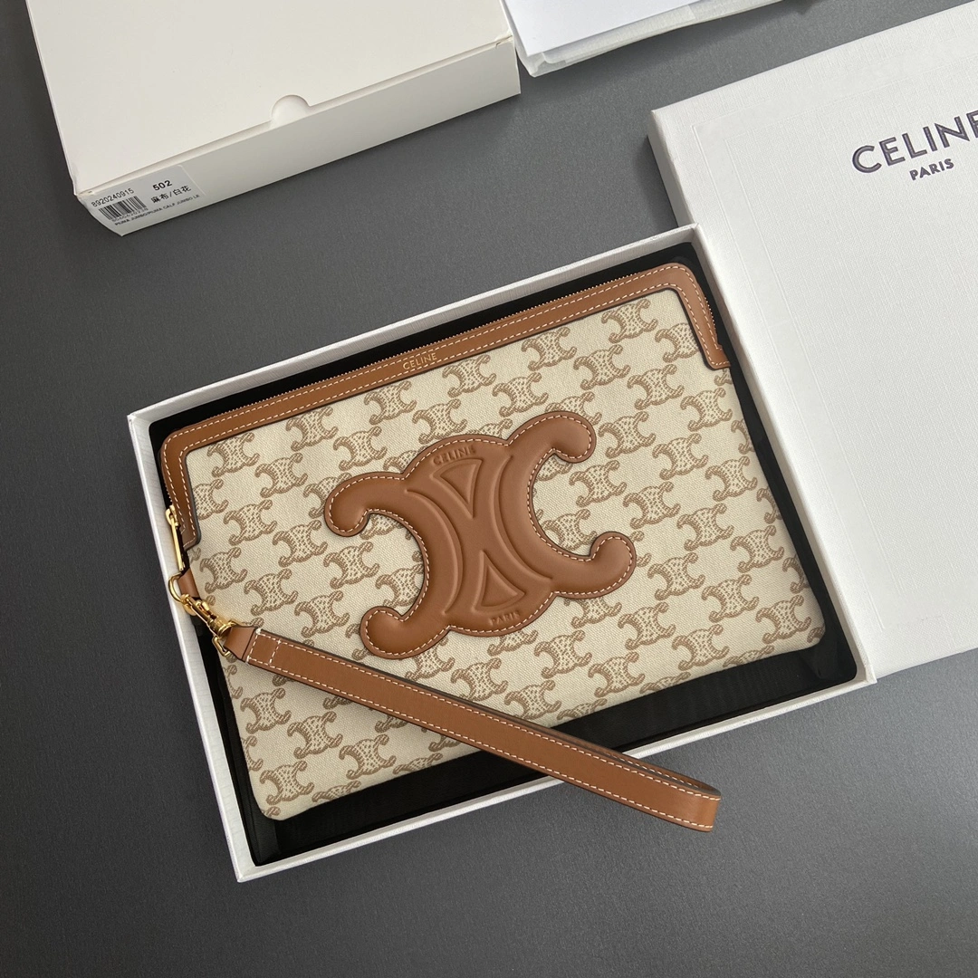 Celine Clutch Bags ZipUp 56772