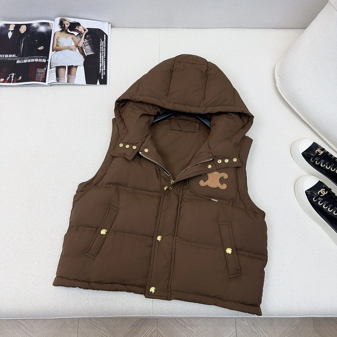 MoistureWicking Celine Down Jackets 107536