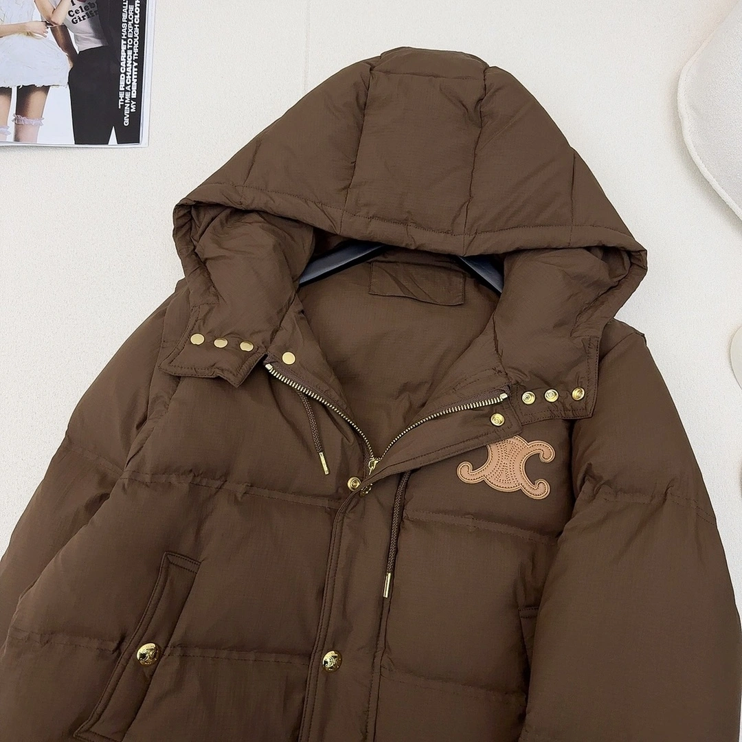 MoistureWicking Celine Down Jackets 107536