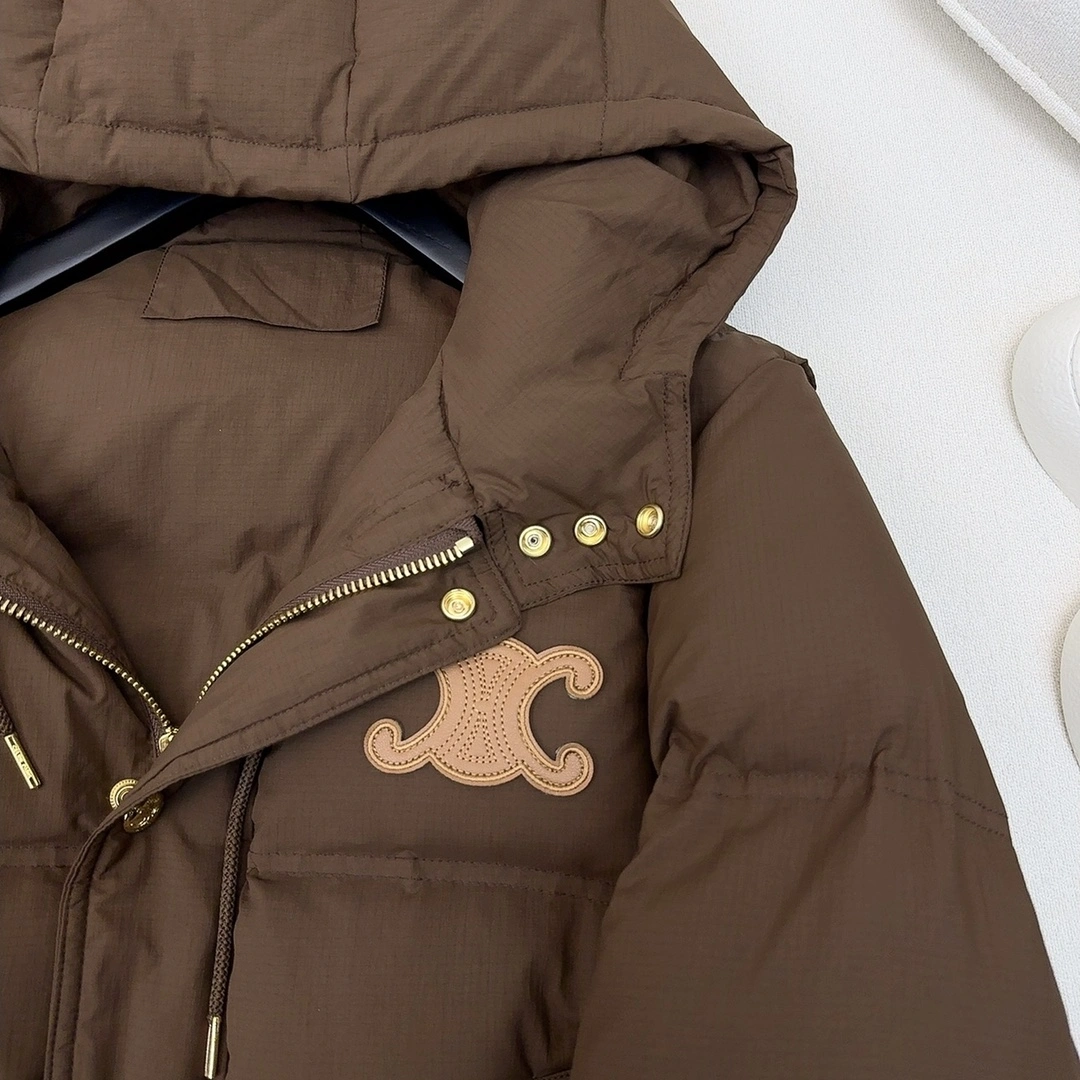 MoistureWicking Celine Down Jackets 107536