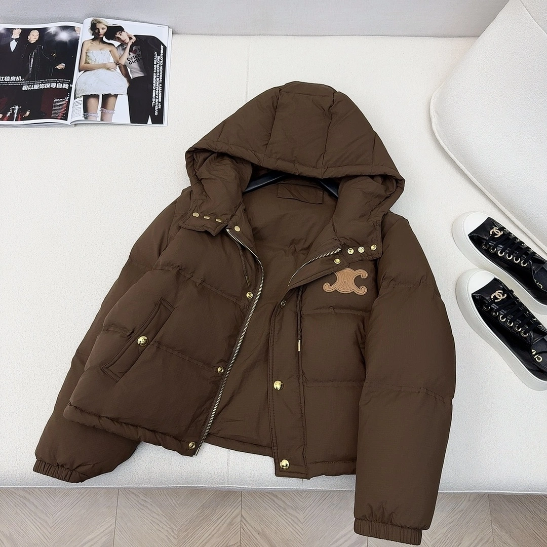 MoistureWicking Celine Down Jackets 107536