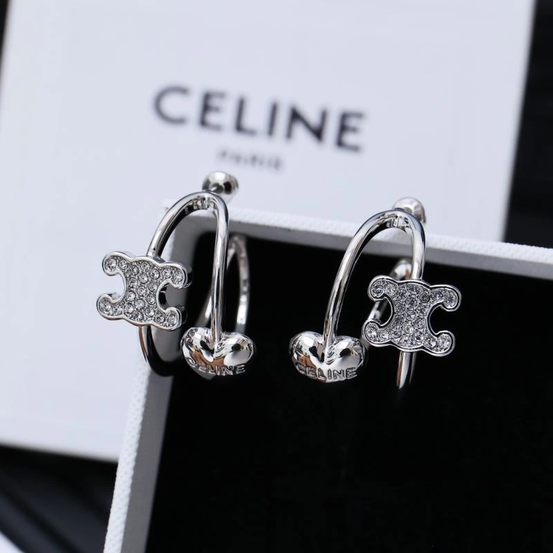 Celine Earrings Minimalist 218614