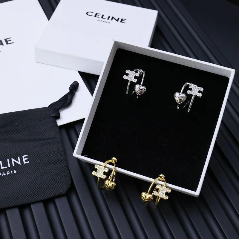 Celine Earrings Minimalist 218614