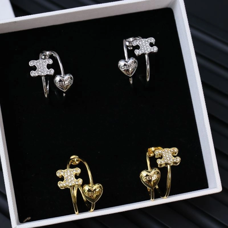 Celine Earrings Minimalist 218614