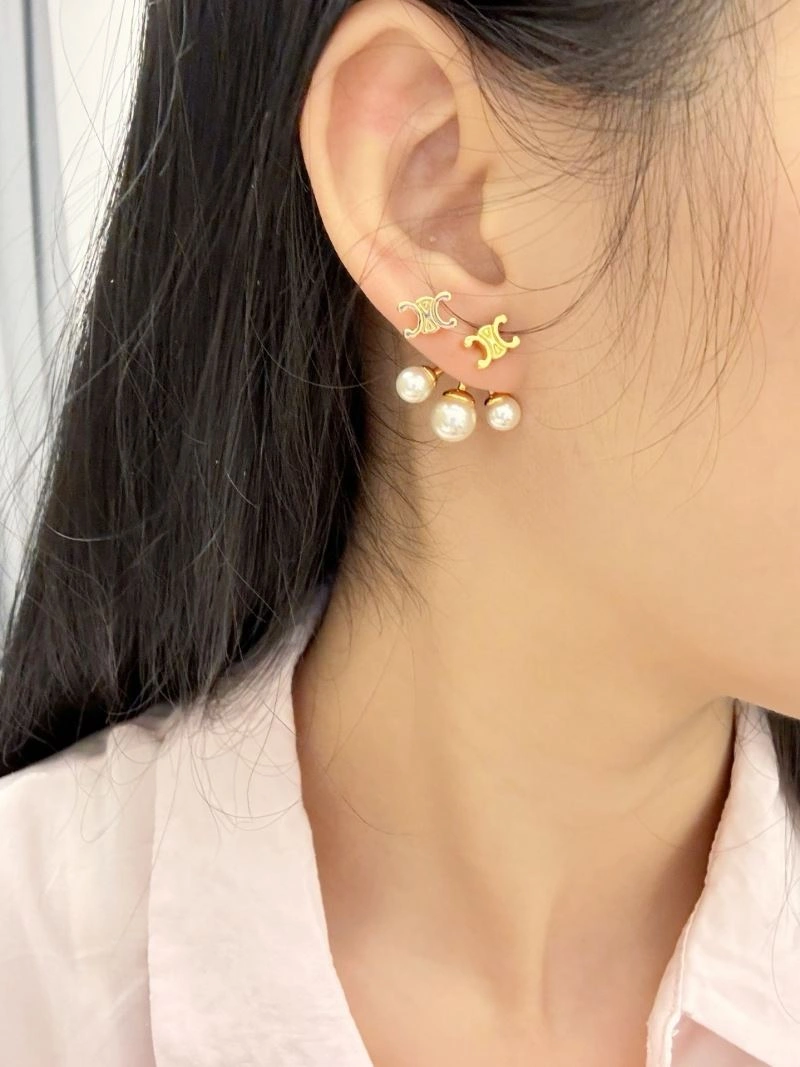 Celine Earrings Breathable 218772