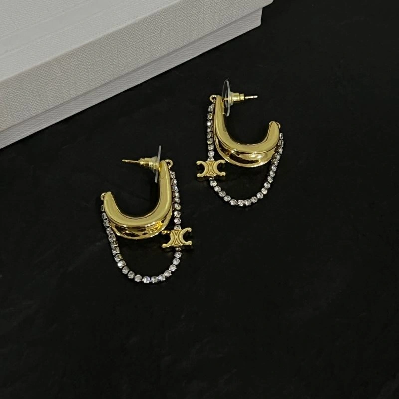 Sporty Celine Earrings 218708
