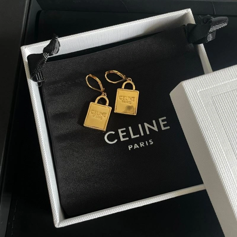 Celine Earrings Minimalist 218517