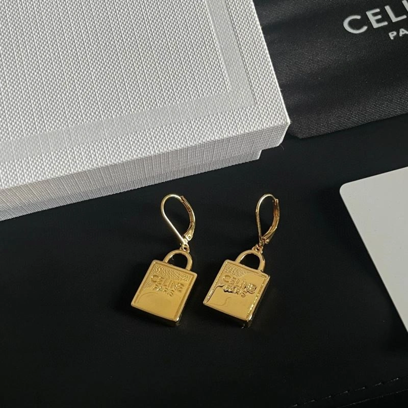 Celine Earrings Minimalist 218517