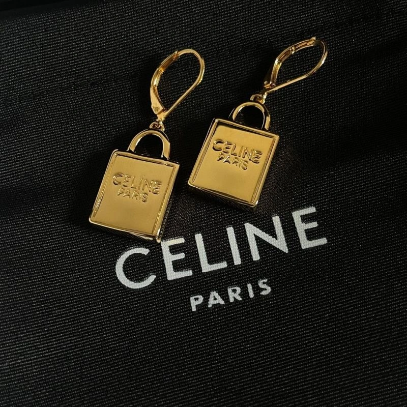 Celine Earrings Minimalist 218517
