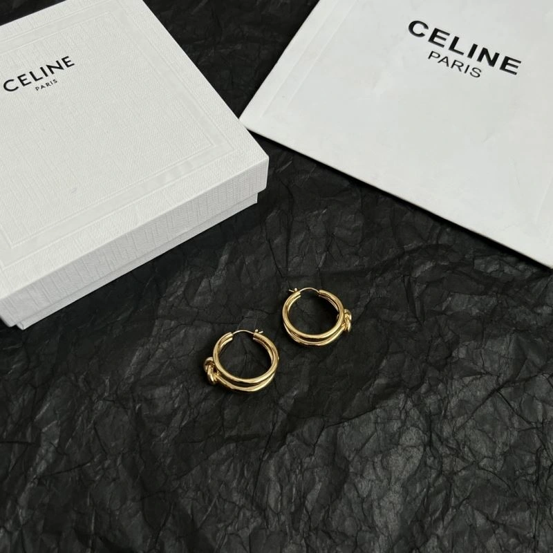 Celine Earrings Minimalist 218425