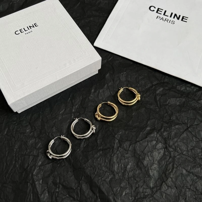 Celine Earrings Minimalist 218425
