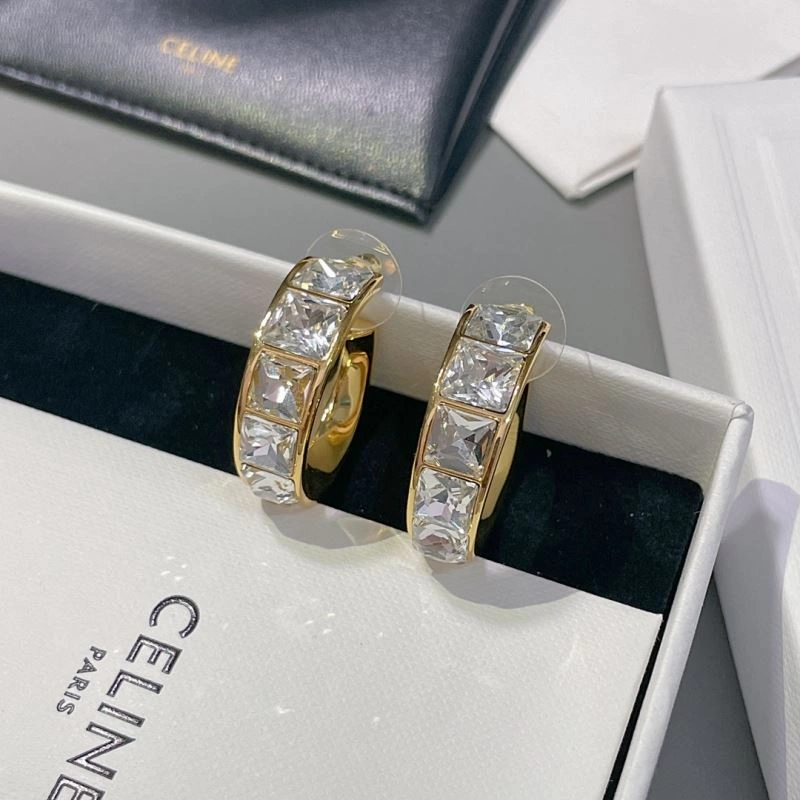 Celine Earrings Minimalist 218395