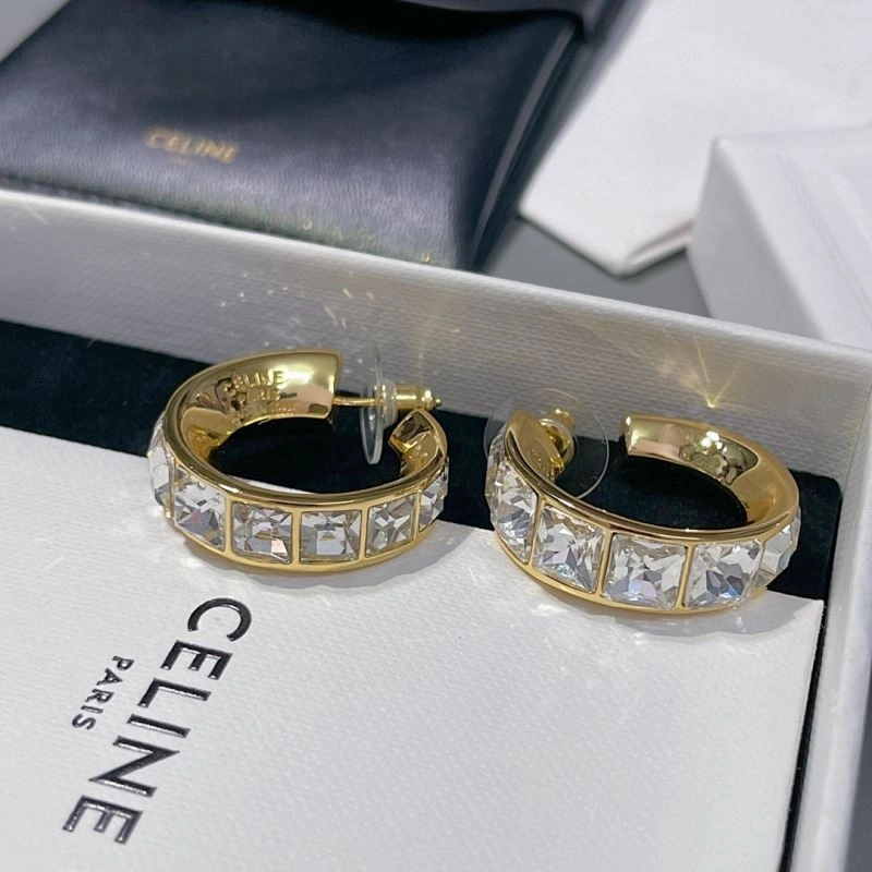 Celine Earrings Minimalist 218395