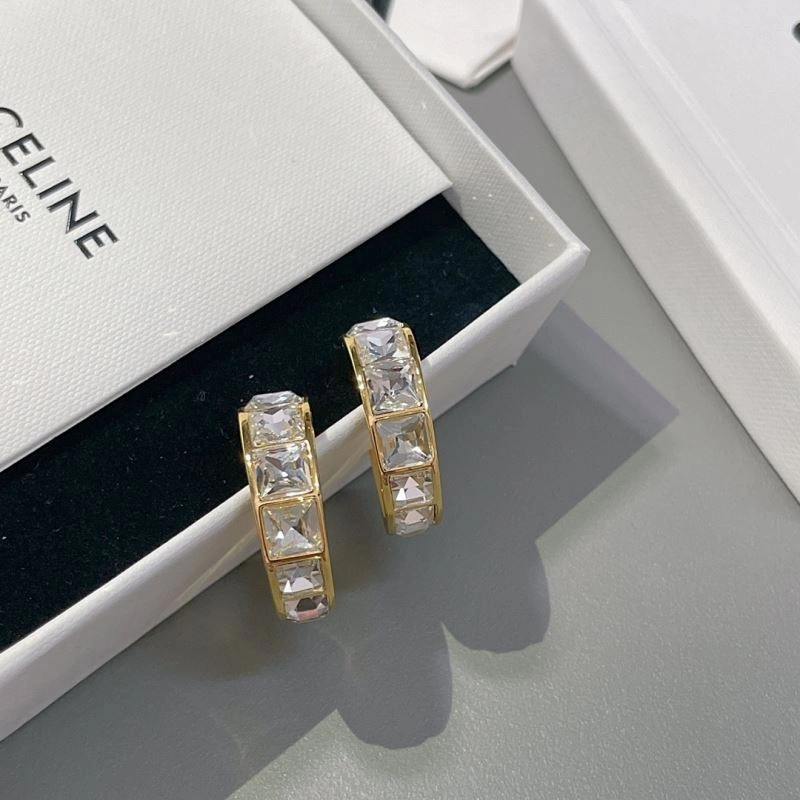 Celine Earrings Minimalist 218395