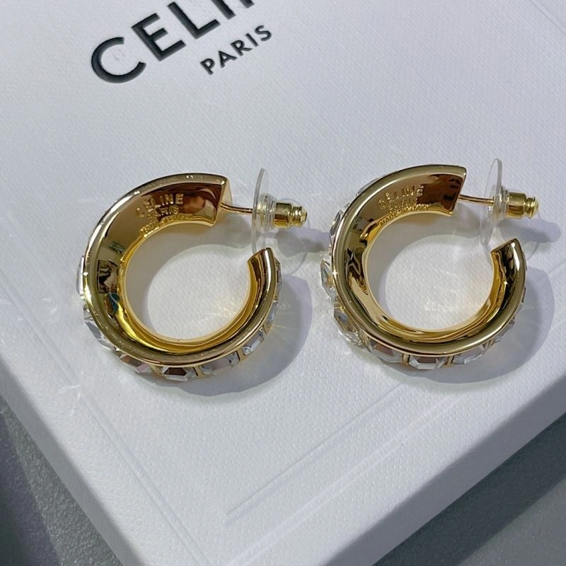 Celine Earrings Minimalist 218395