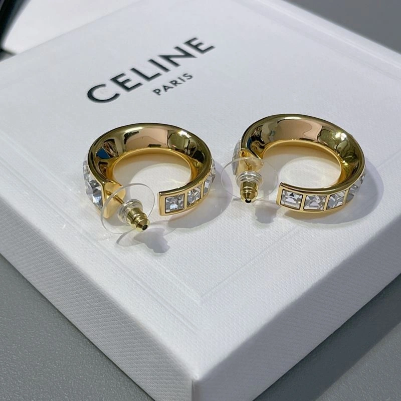 Celine Earrings Minimalist 218395