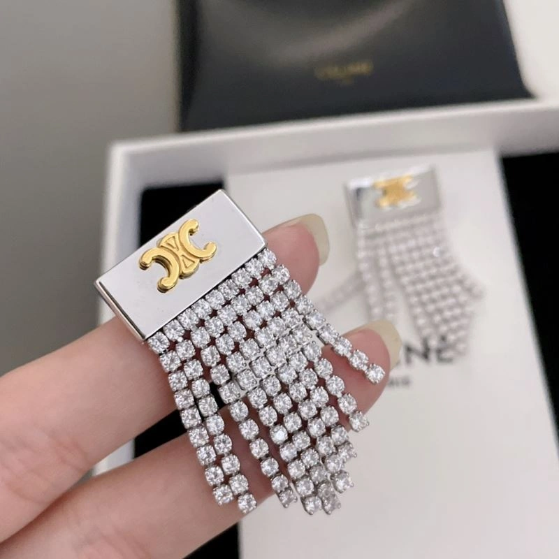 Celine Earrings Compact 218387
