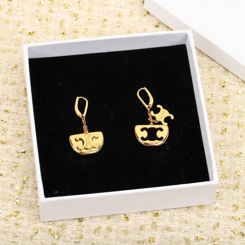 Celine Earrings Minimalist 218259