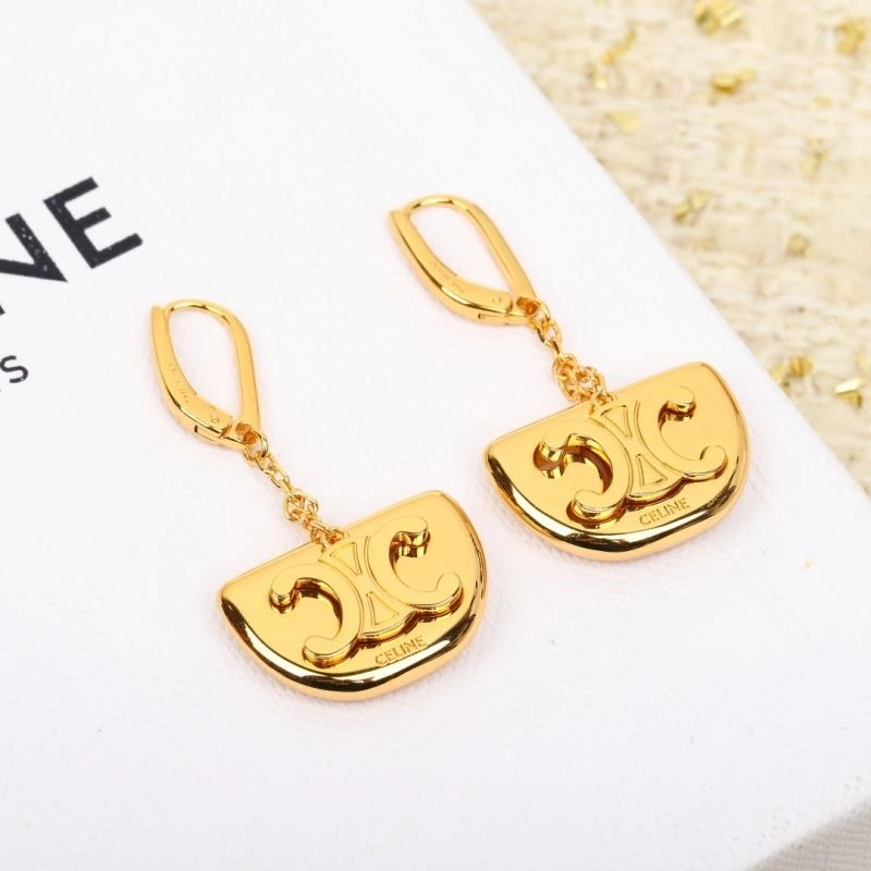 Celine Earrings Minimalist 218259
