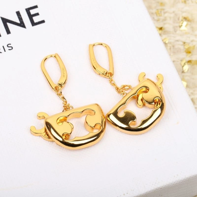 Celine Earrings Minimalist 218259