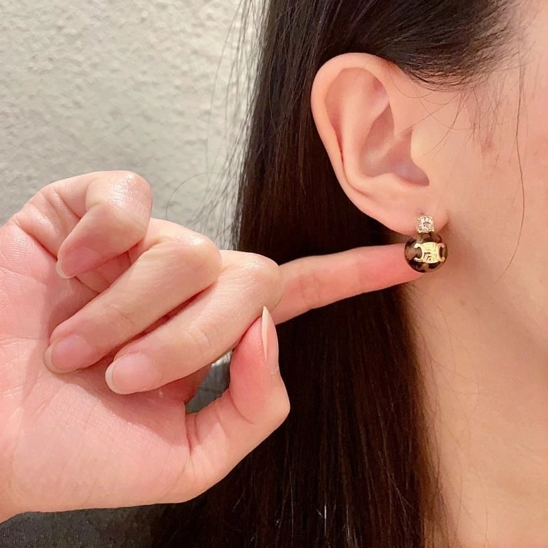 Celine Earrings Sporty 218172