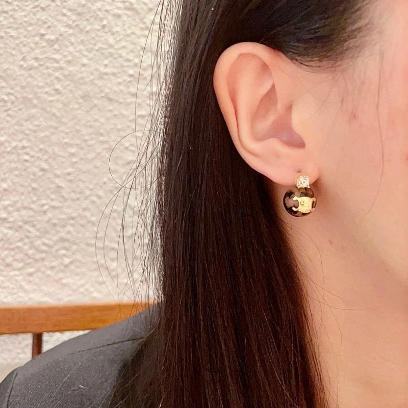 Celine Earrings Sporty 218172