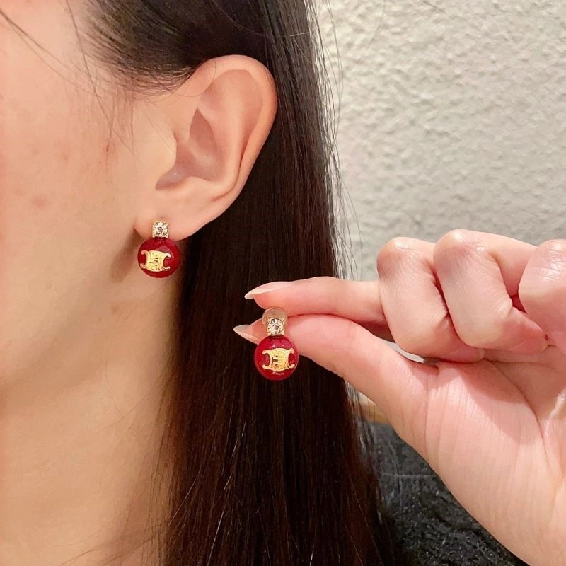 Celine Earrings Breathable 218166