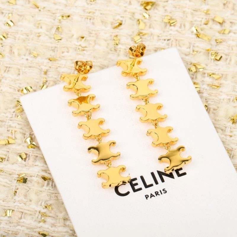 Celine Earrings Sporty 218094