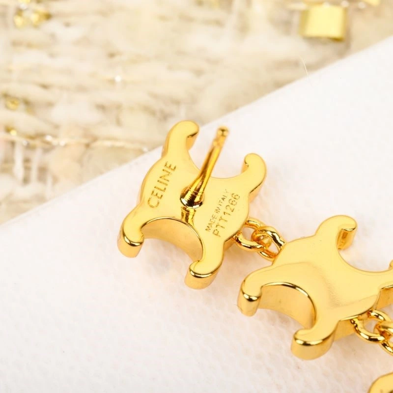 Celine Earrings Sporty 218094