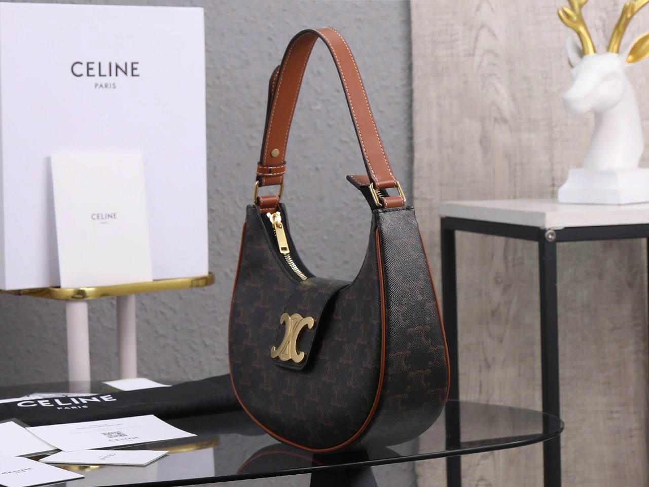 Celine Hobo Bags Elegant 78504