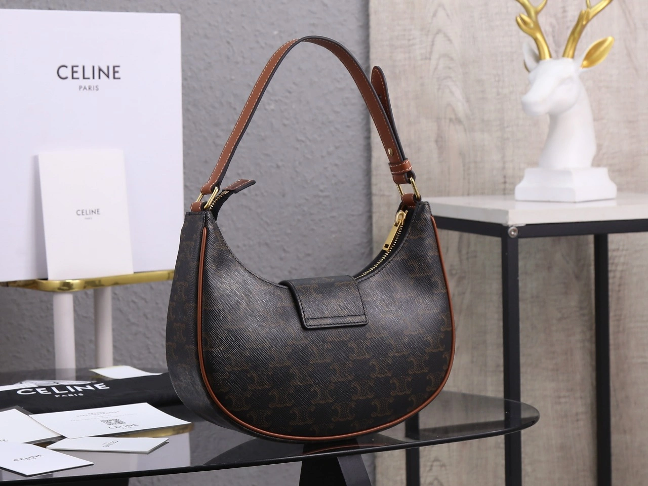Celine Hobo Bags Elegant 78504
