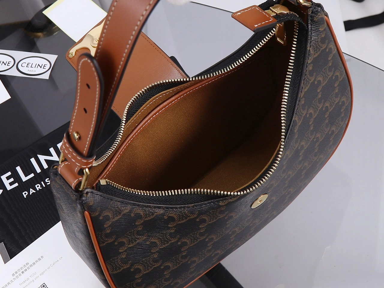 Celine Hobo Bags Elegant 78504