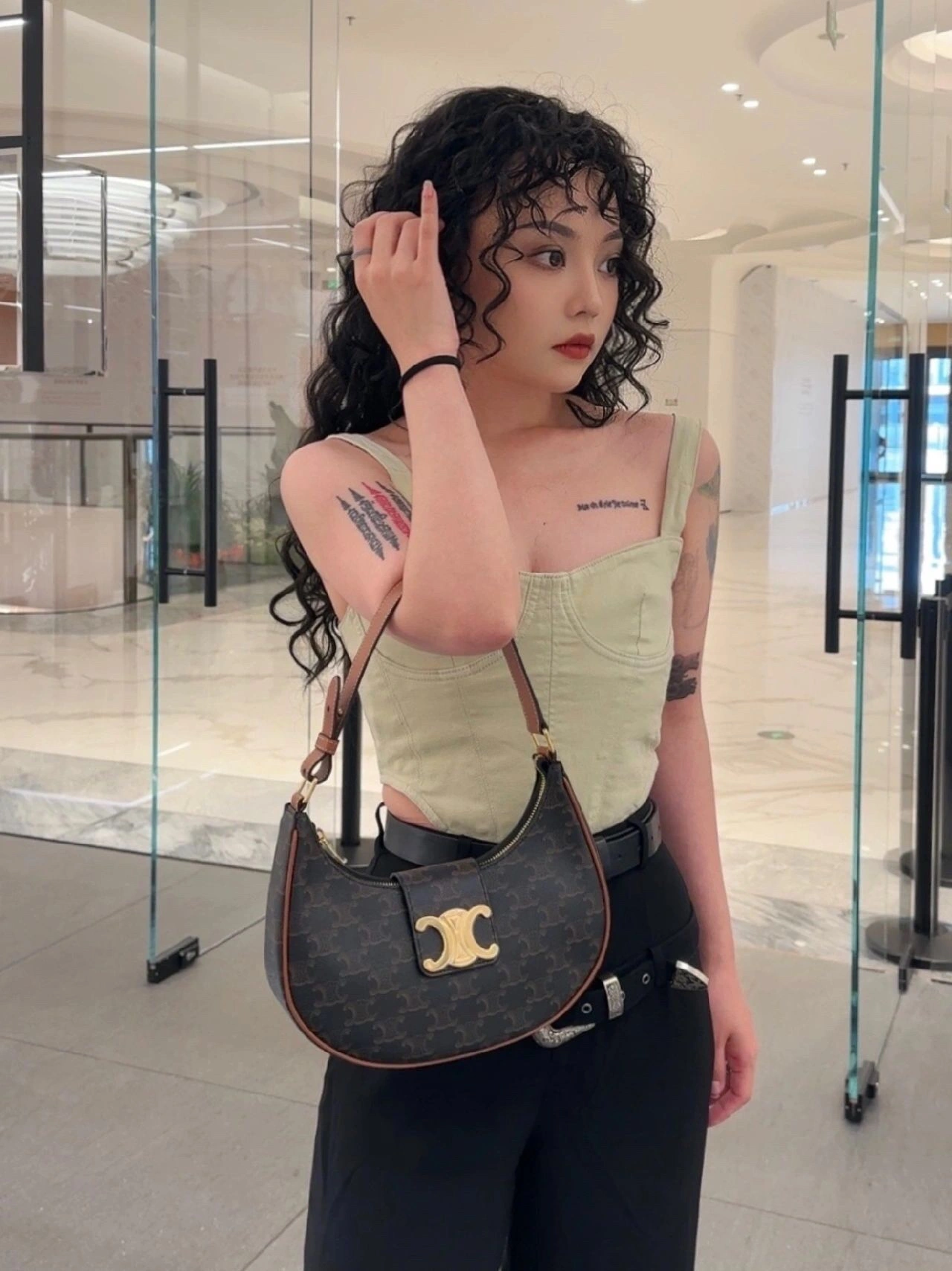 Celine Hobo Bags Elegant 78504