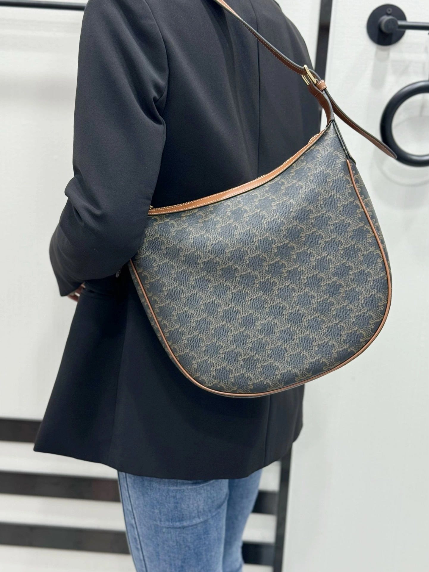 Compact Celine Hobo Bags 94649