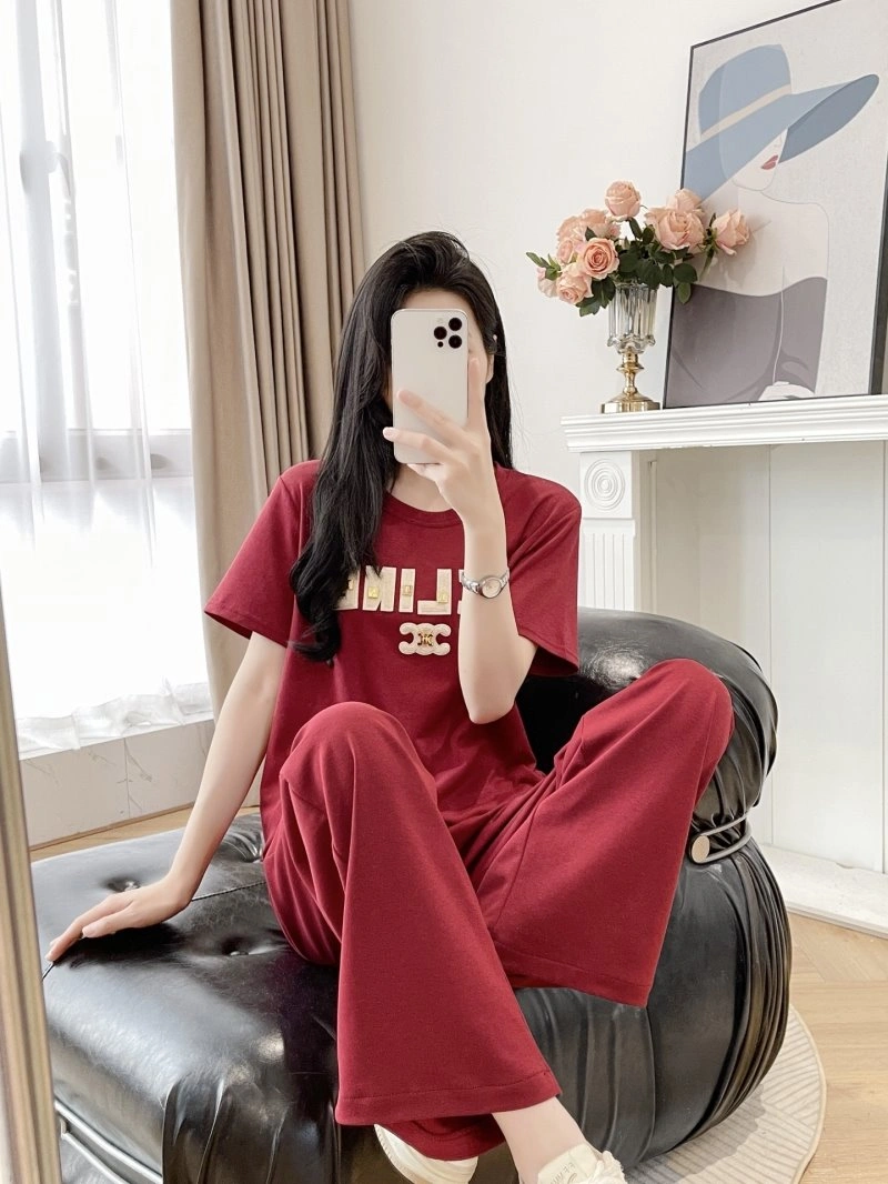 Vibrant Celine Long Suits 106964