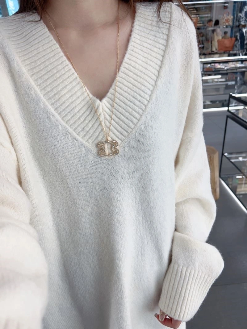 Comfortable Celine Necklaces 218229
