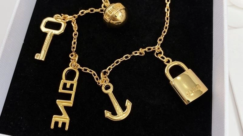 Sleek Celine Necklaces 218116