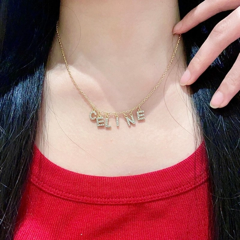 Celine Necklaces Minimalist 217843