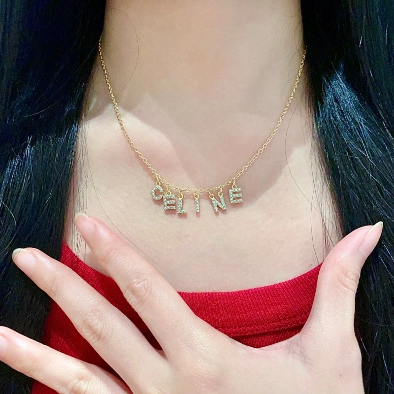 Celine Necklaces Minimalist 217843