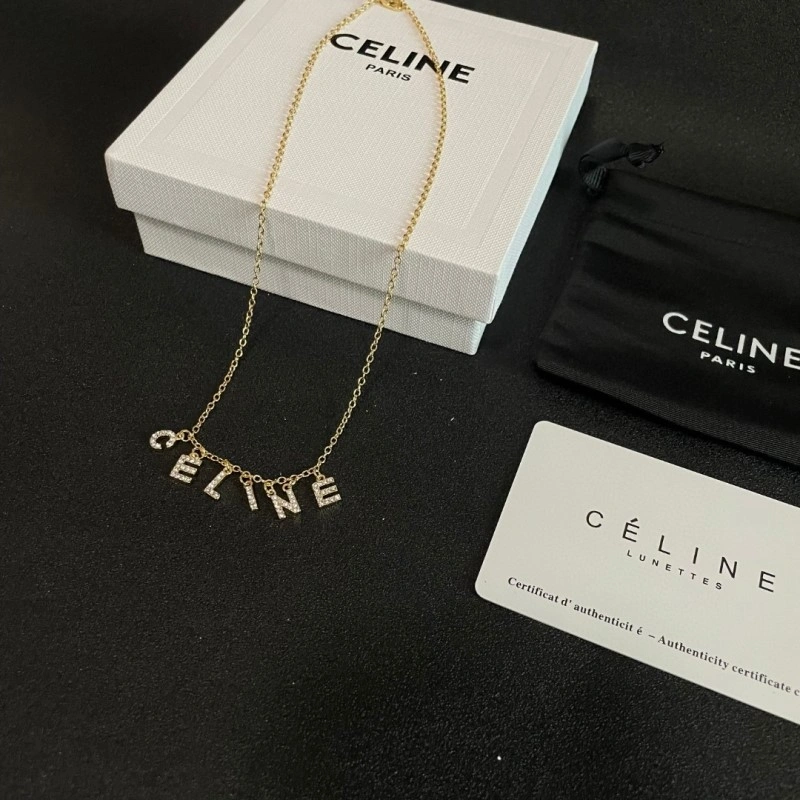 Celine Necklaces Minimalist 217843