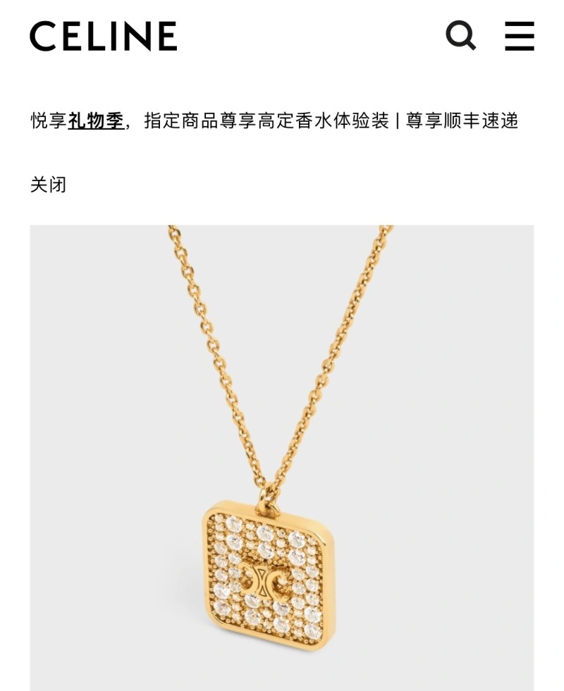 Celine Necklaces Attractive 217838