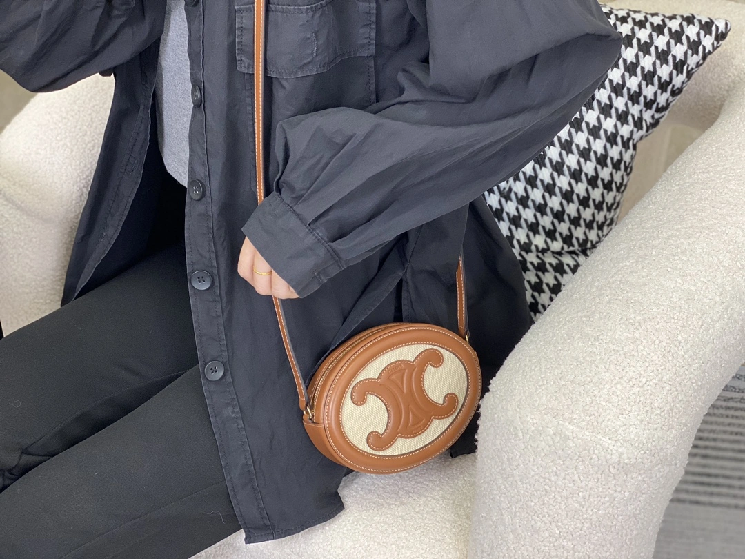 Stretchable Celine Round Bags 94592