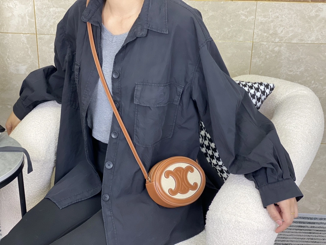 Stretchable Celine Round Bags 94592