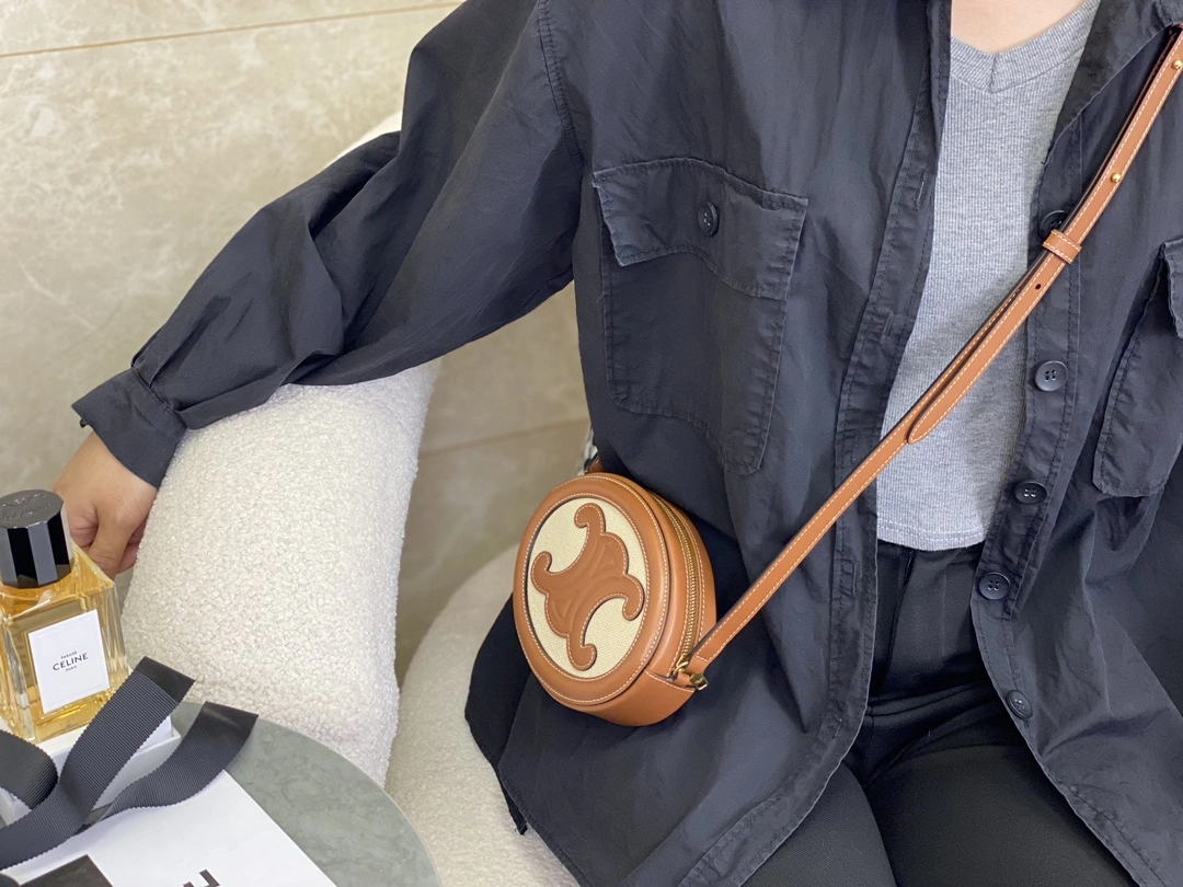 Stretchable Celine Round Bags 94592