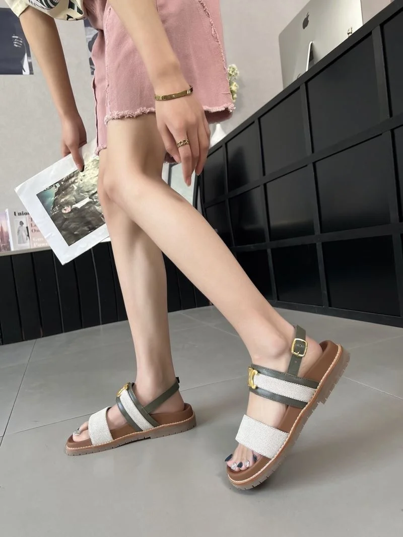 MoistureWicking Celine Sandals 15876